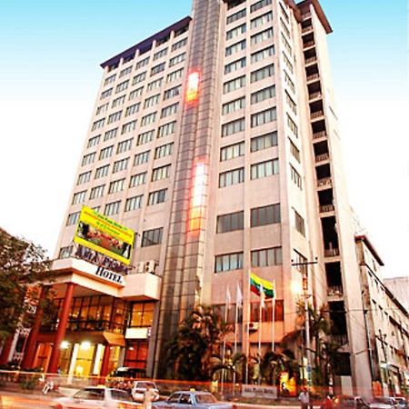 Asia Plaza Hotel Rangún Exteriér fotografie